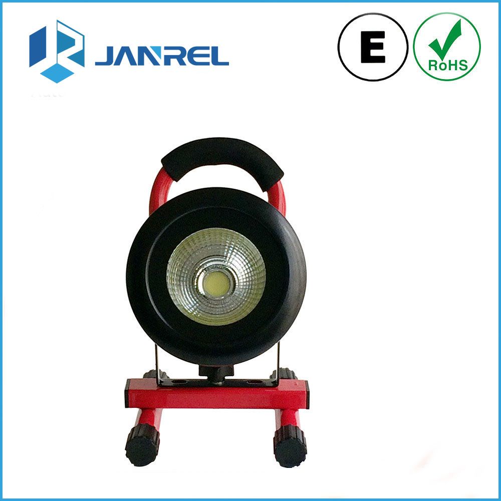 High lumen portable rechargeable 10w 20W 30W round led flood light