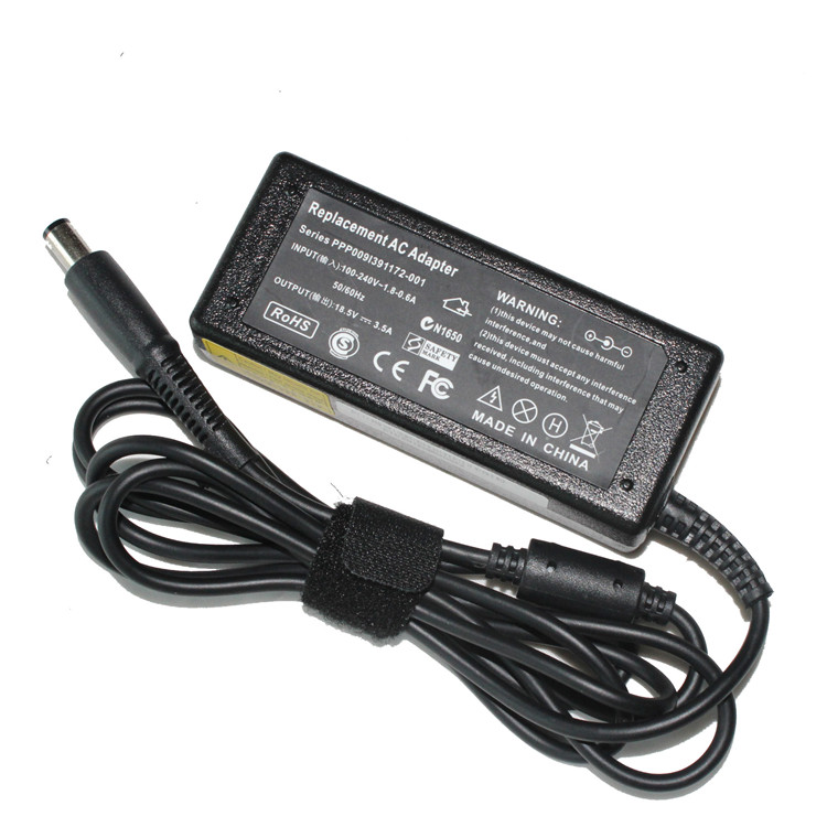 For HP Notebook Charger 18.5V 3.5A 65W 7.4 X 5.0mm