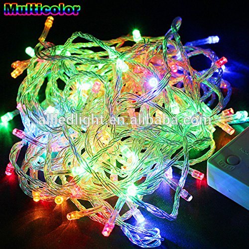 led string light 10M 100led AC220V colorful holiday led lighting waterproof outdoor decoration light christmas light