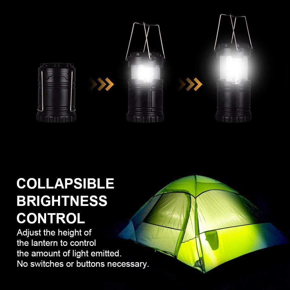 Portable LED Camping Lantern 30 LED Lantern Lights for Emergency, Hurricanes, Power Outage,magnetic hook