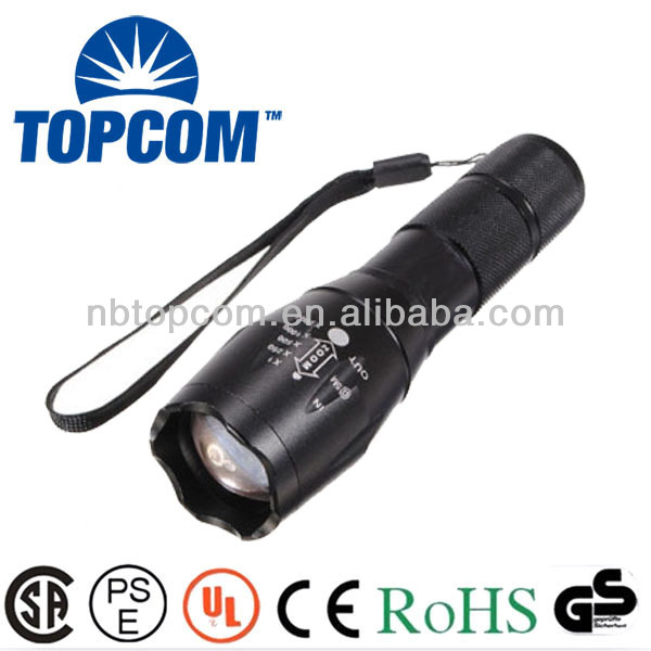 wholesale e17 torch 1600 lumen 5 mode cree xm-l t6 led