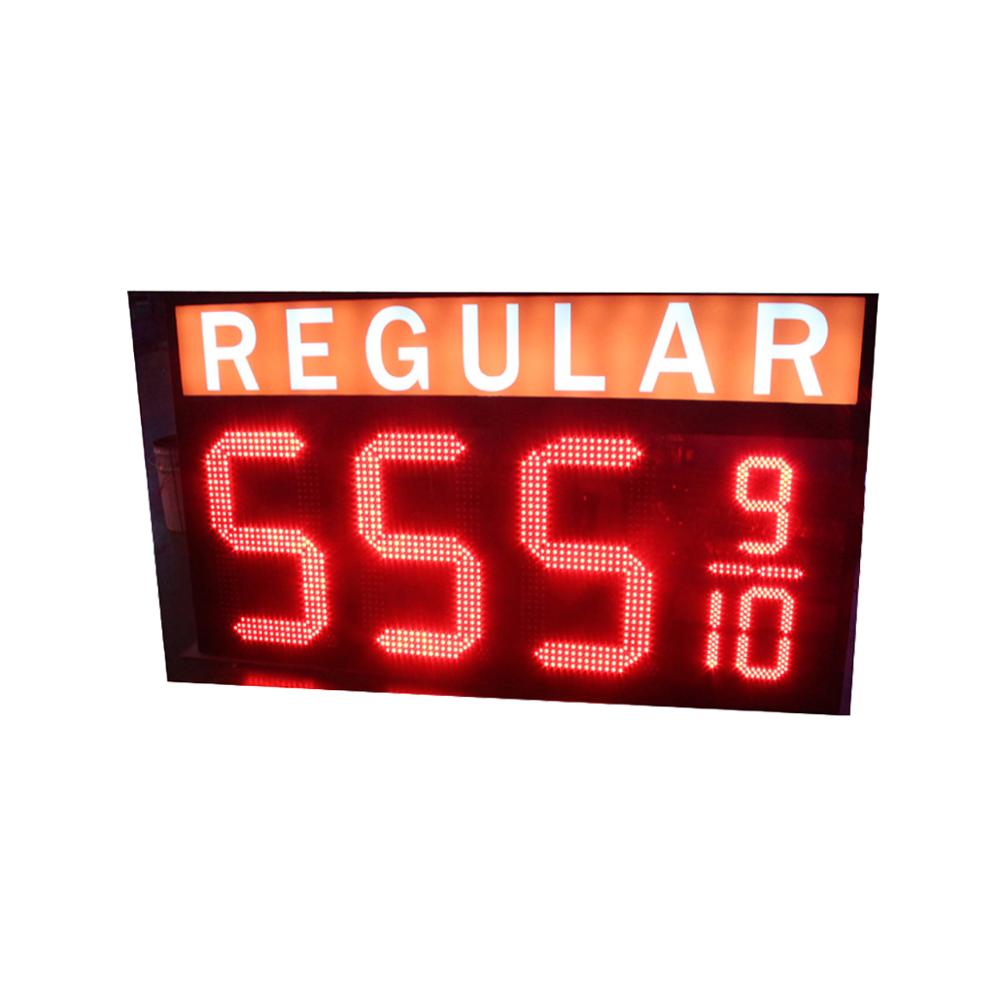 24Inch LED Regular Gas Price Sign, Gas Station Advertising Display Board, Wholesale LED Gas Price Signs