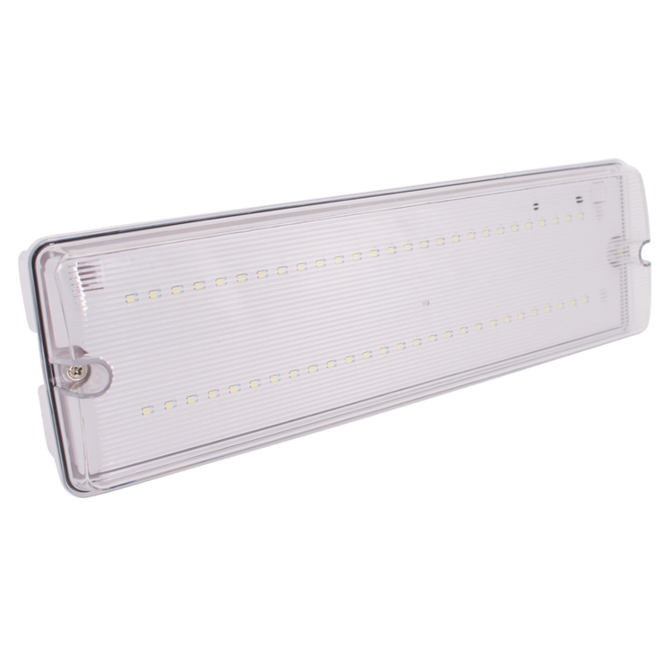 Ni-Cd Battery Type fluorescent bulkhead for exterior or interior use 5w