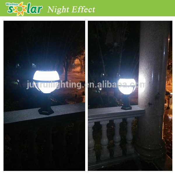 Garden ball lamp decorative gate post pillar lamp LED solar lights with CE&IP65