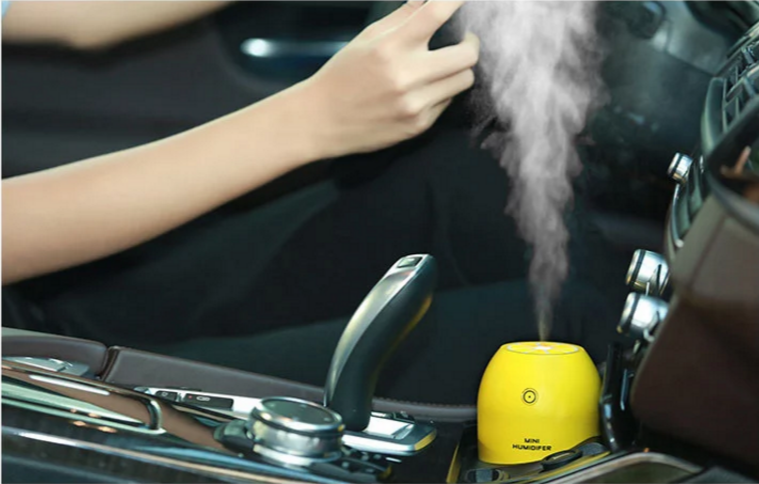 2018 New Item Lemon Car Ultrasonic Aroma Diffuser Bottle Car Aroma Diffuser For Car