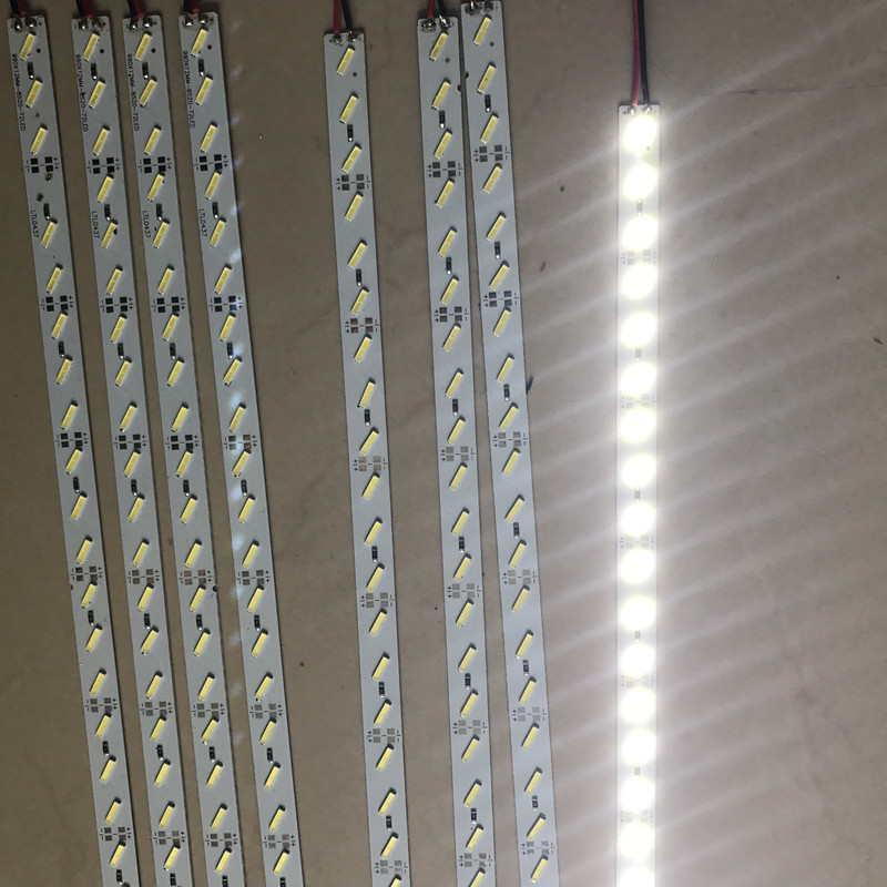 High Efficiency SMD 8520 Rigid Led Strip Bar with Aluminum Profile and Plastic Cover