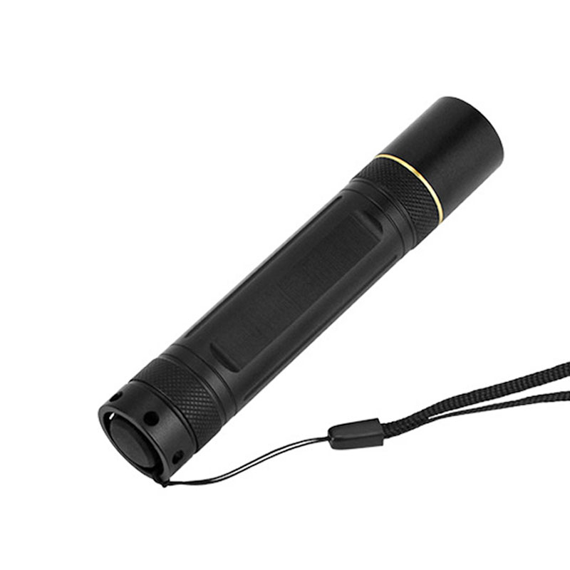 365nm UV Filter Amber Detector Rechargeable 5W UV LED 365nm Blacklight UV Flashlight Black Light Lamp