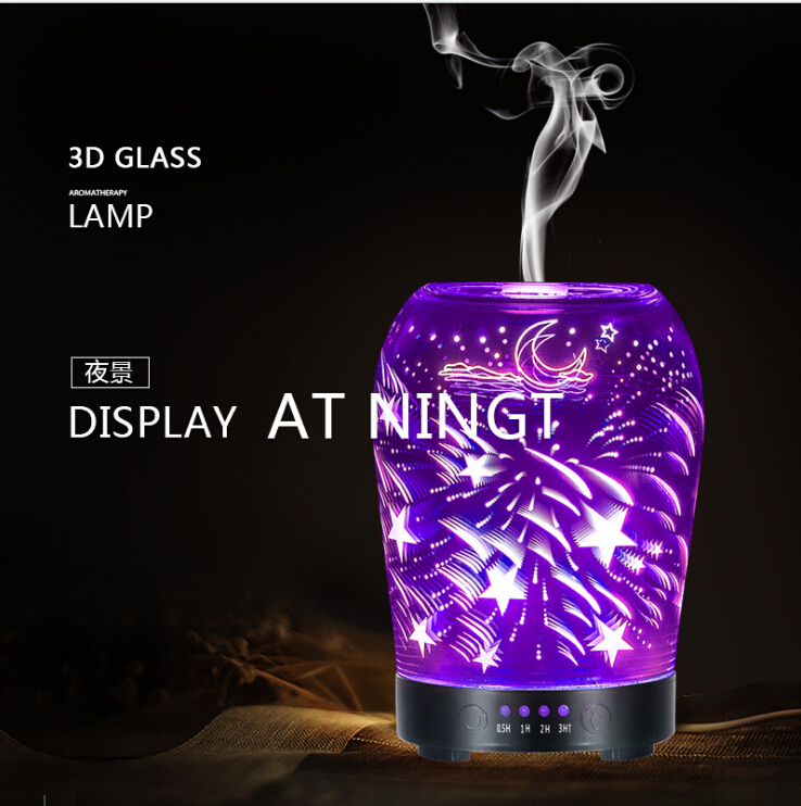 Electric Glass Aroma 150ml Reed Diffuser Bottle Frosted Glass Diffuser