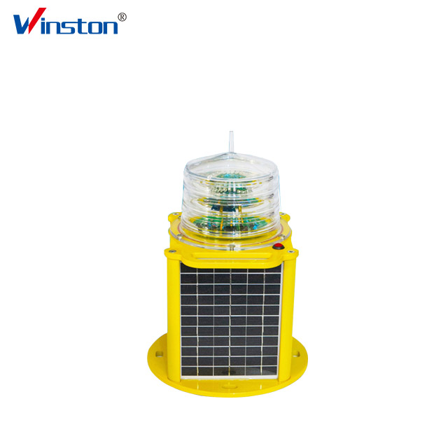 WS-LS/S Waterproof Solar Energy Navigation Aviation Obstruction Light