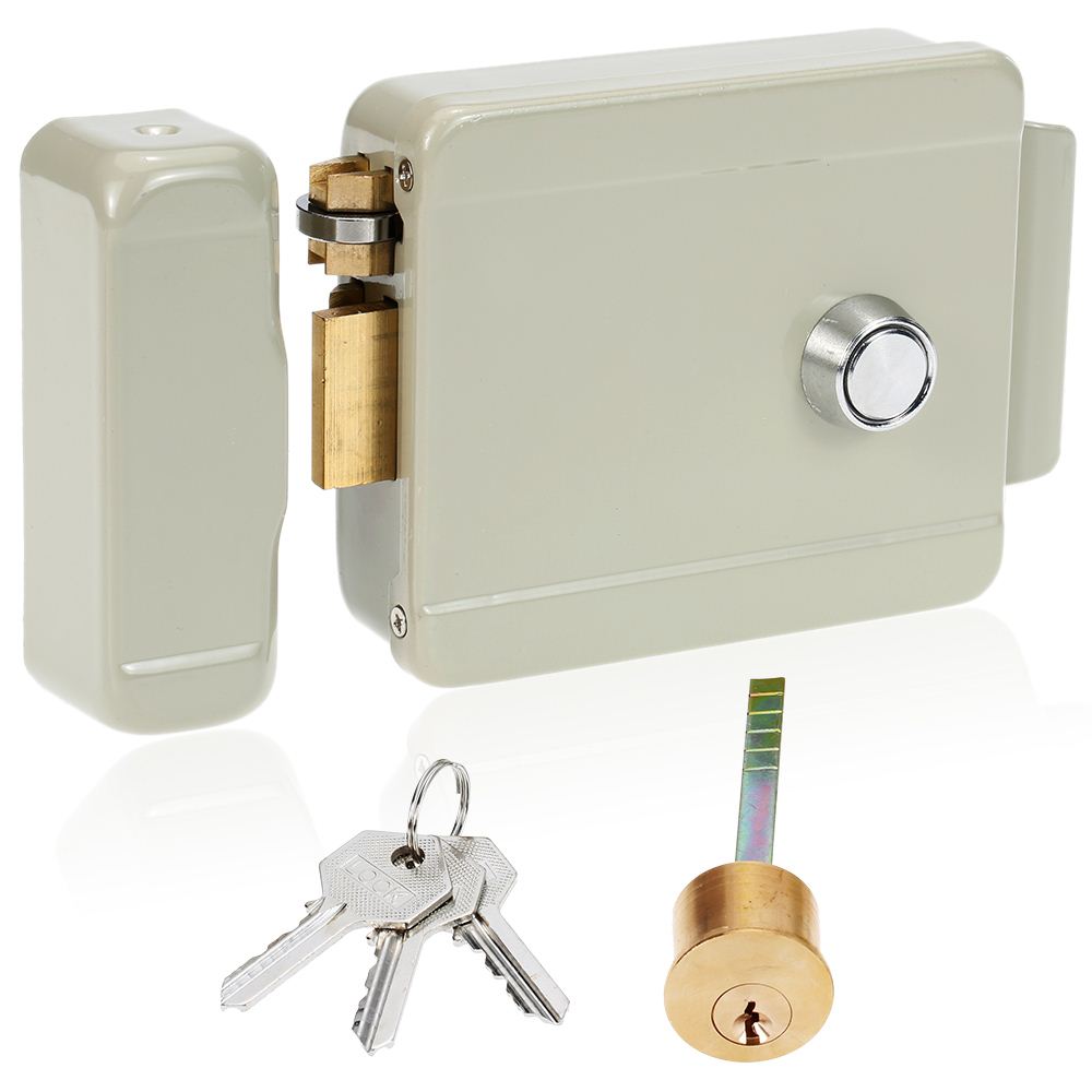Stainless Steel Electric Lock Electronic Door Lock for Video Intercom Doorbell Door Access Control System Video Door Phone