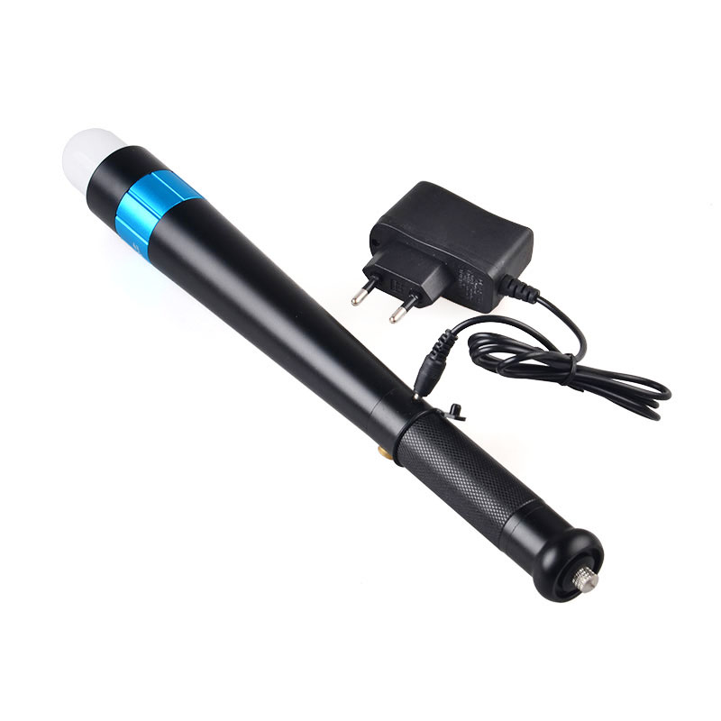 Long Beam Led Rechargeable Emergency Hammer 18650 Hunting Self Defense Baseball Shape Flashlight