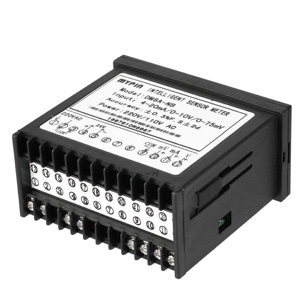 Multi-functional Intelligent Digital Sensor Meter LED pressure Current Voltage resistance Tester 0-75mV/4-20mA/0-10V Input
