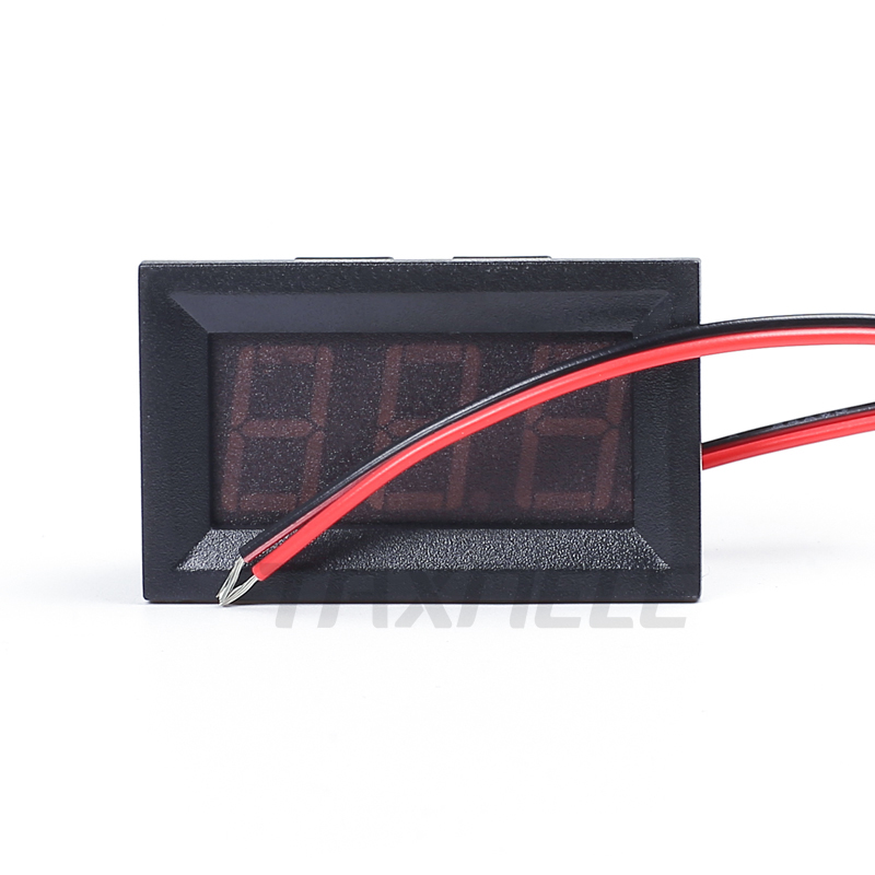 DC 4.5V-30V DC 4.5V-20V 0.56 inch AC 30-500V 2 Wire Digital Voltmeter LED Display Panel Auto Voltage Meter Volt Gauge Car meter