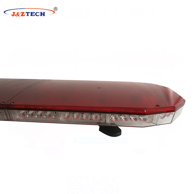 Wenzhou JZ TECH Factory Wholesale R65 colorful and cool Led car roof top emergency vehicle light bar