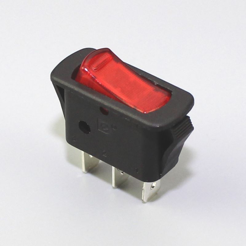 Silver Liquid Mercury Rocker Switch