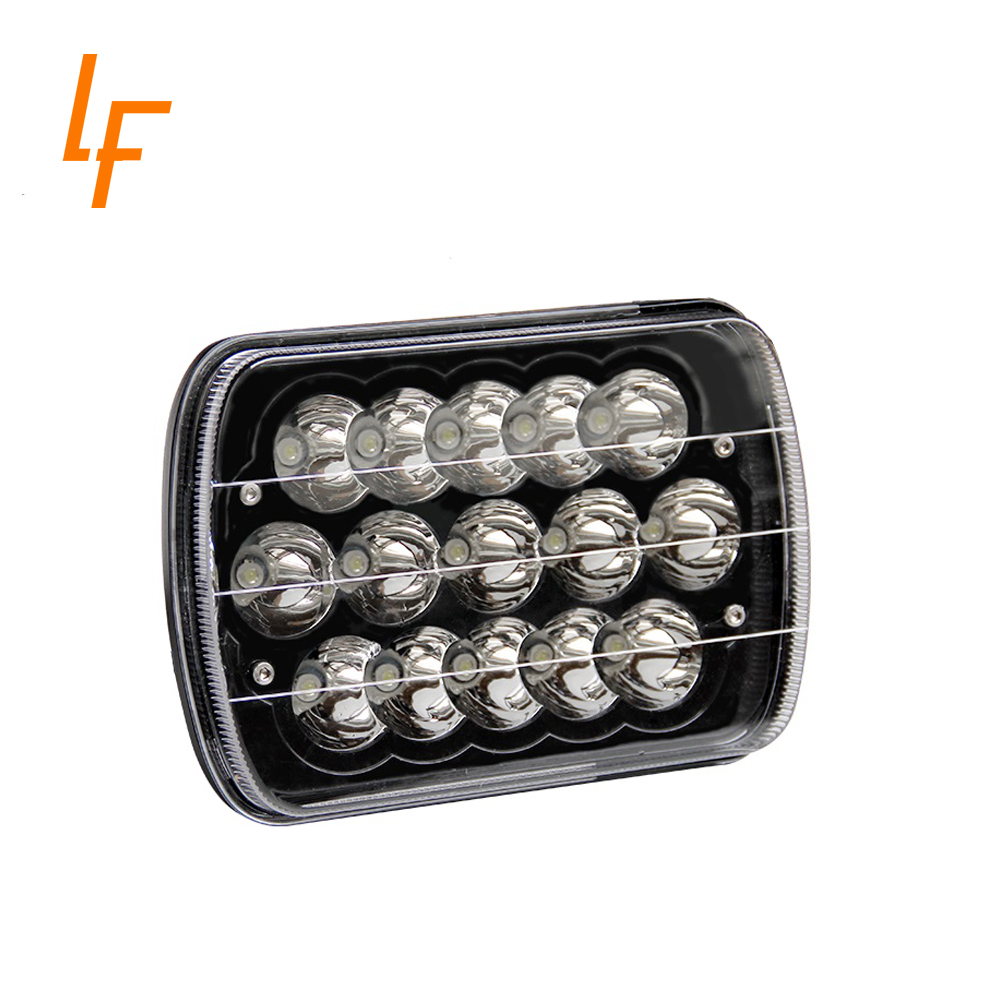 2019 Newest Offroad  Led Lights Square Rectangular 6x7 5x7 7 Inch LED Headlights offroad led spotlight