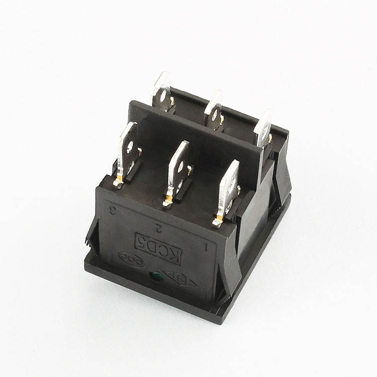 hot selling free sample KCD5 4 pin 6 pin 6a 250v rocker switch