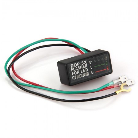 Universal Flasher Relay 3 Pin 12V for Motorcycle Turn Signal Light