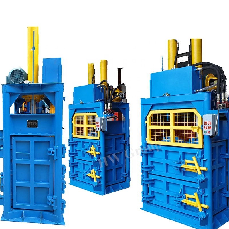 garbage waste paper automatic baling machine for sale