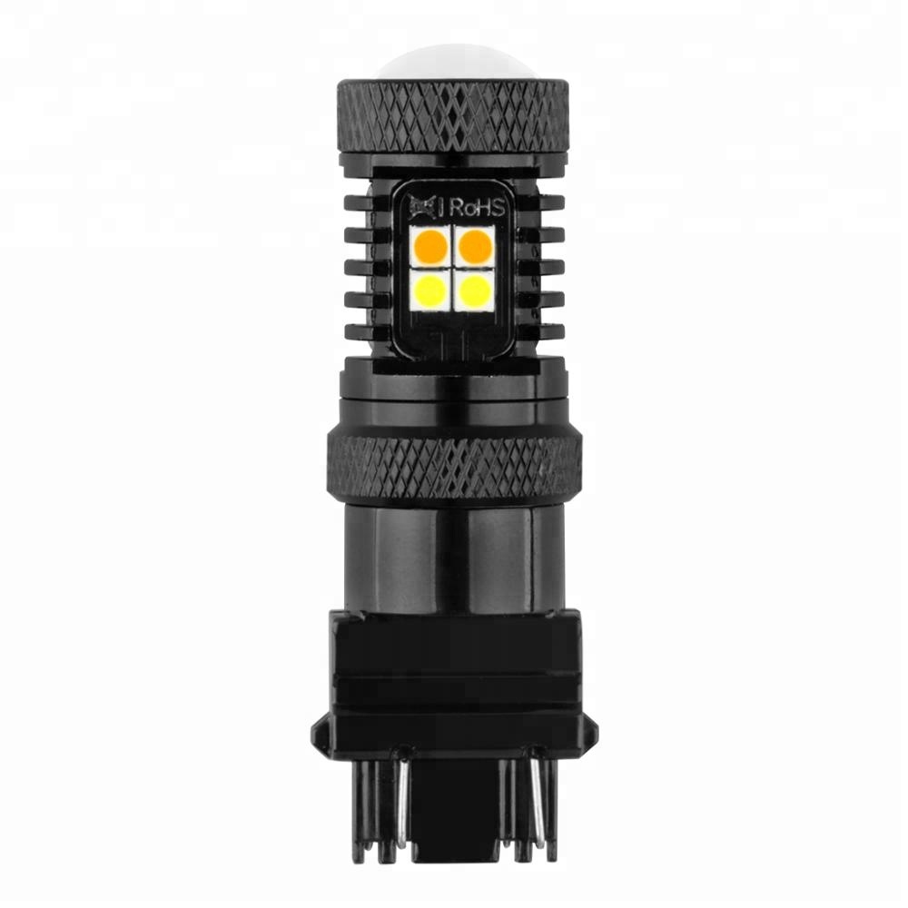 White /amber Switchback Brake Bulb 3156 3157 16smd 3030 Turn Light Daytime Running Lights White/amber Bulb Brake Lights