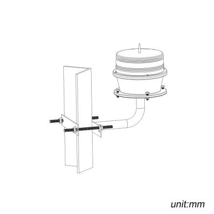 JV-LS-C Solar Powered Marine Lights Aviation Obstruction Lights