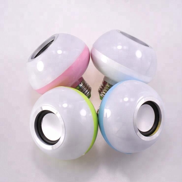 Smart Remote RGB Color Changing Lamp Bulb Speaker Led Bluetooth Music Bulb