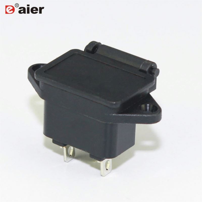 3-pin plug emi filter power socket