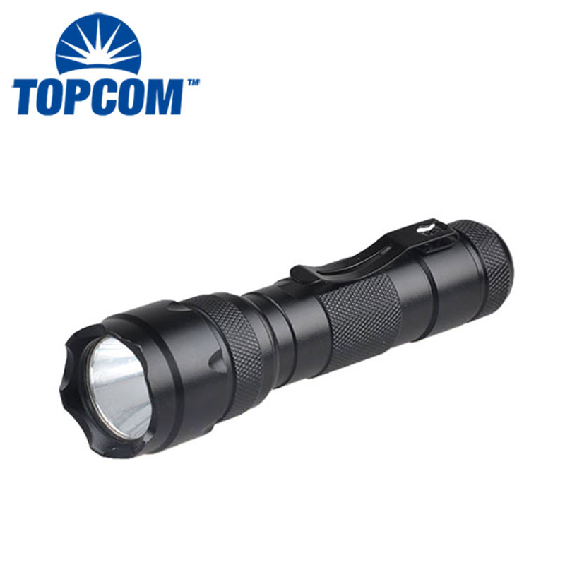 Explosion-proof 3 Modes 10W XML T6 LED Torch Rechargeable LED Hunting Torch With Pen Clip For Emergency Camping Hiking