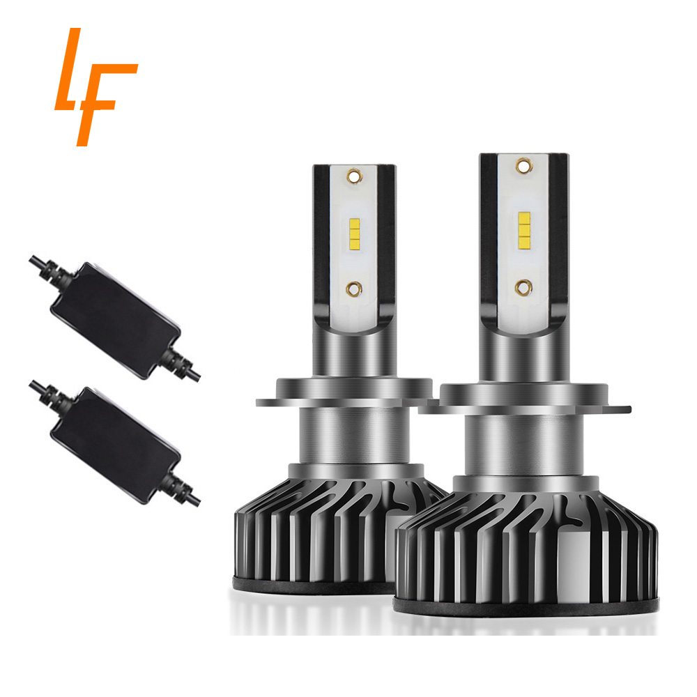 2019 New Auto LED headlight bulb csp chip h4 h7 h11 h8 h9 car bulb with canbus China supplier