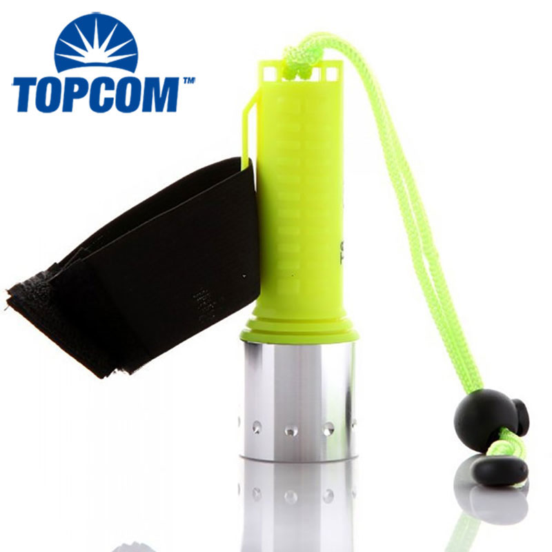 Scuba LED Torch Underwater Diving Flashlight Waterproof Handheld Dive Light