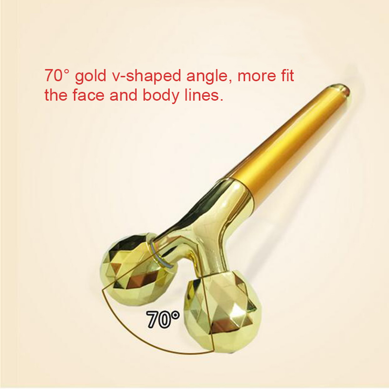 Electric Handheld 3D Face Body Beauty Instrument Massage Stick Lifting Wrinkle Remover Facial Roller Massager
