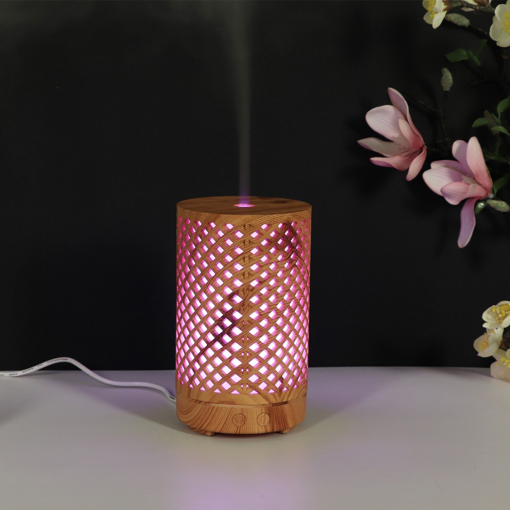 Amazon New Wholesales 100ml Portable Essential Oil Diffuser with holes designs