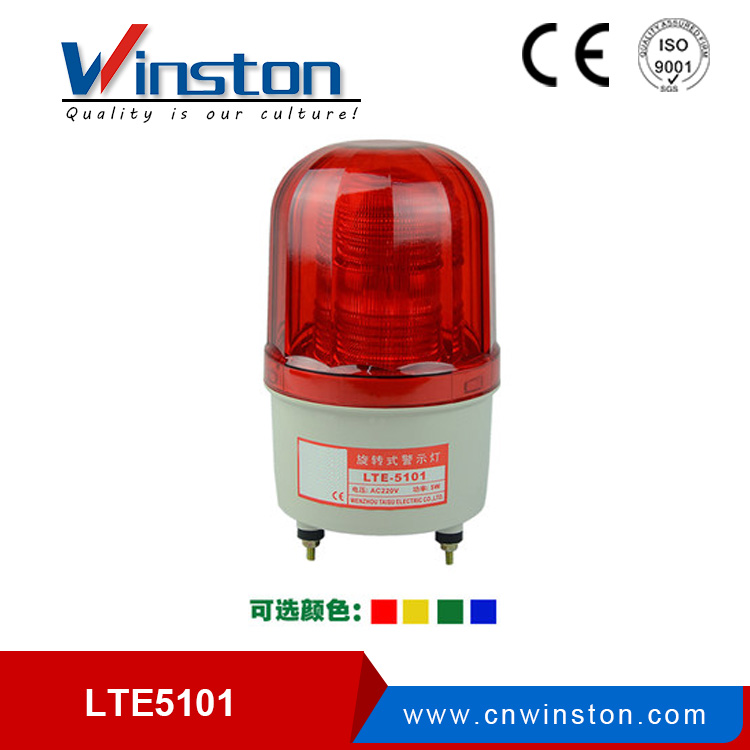 WINSTON LTE-5101 DC12V 24 Volt AC110V 220V 380V Safety Warning Light