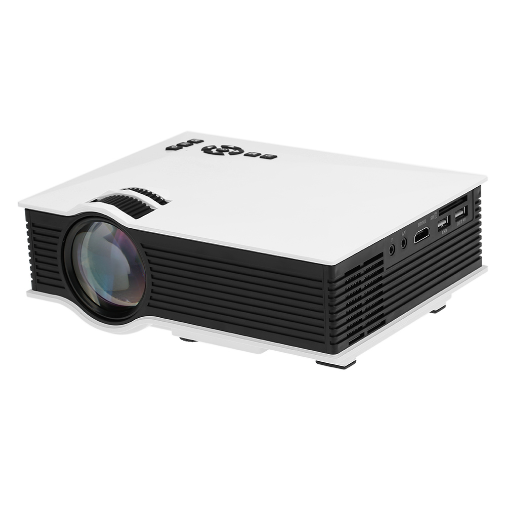 UC46+ WIFI HD Mini Portable Projector 1200 Lumens LED Home Cinema Support Miracast/Airplay Wireless Proyector