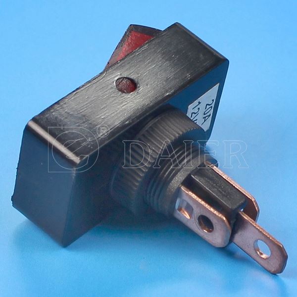 ASW-11D 12MM ON-OFF 2 Way Replace Automotive Carling Rocker Switch LED