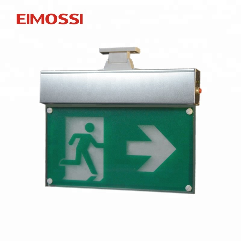 entrance and exit gate using entry led exit signs