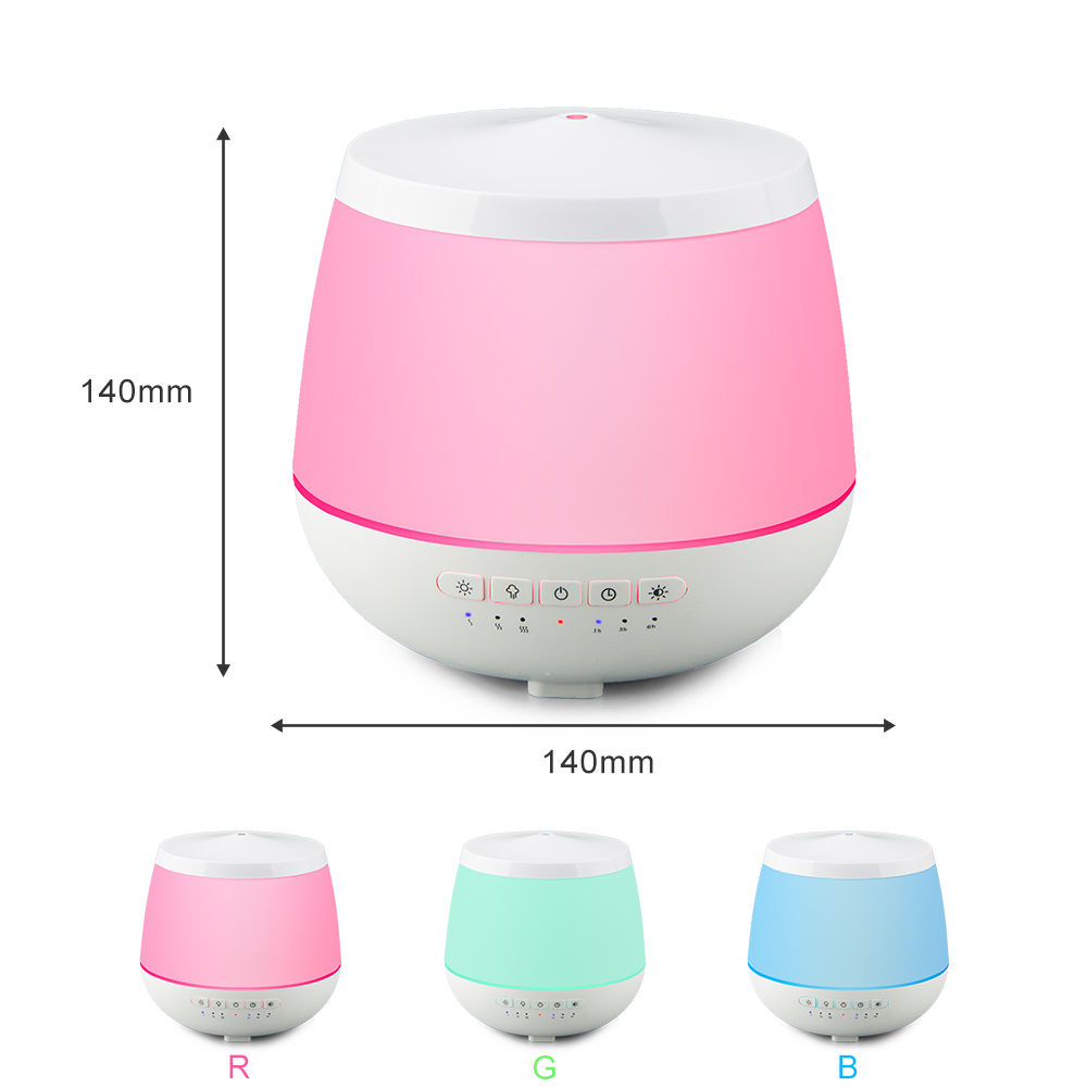 China Factory Supplier 350ml Aroma diffuser with 7 color LED Lights for Hotel Lobby