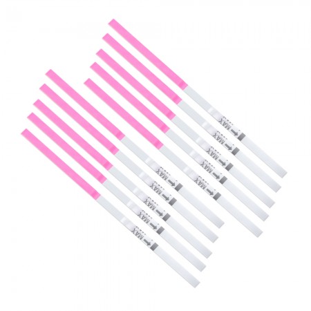 10pcs Ovulation Test Strip Pregnancy Predictor Monitor Home Urine Clear Result