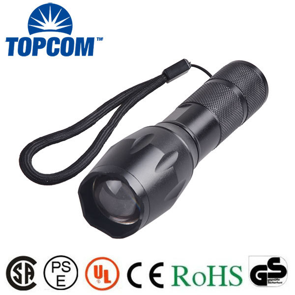 TP-E17 T6 LED Rechargeable Battery Power Source Torch Light