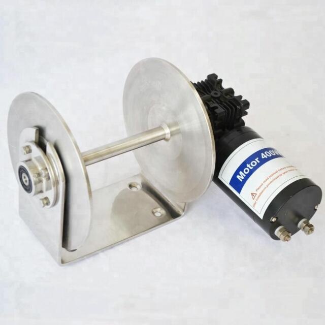12V 600W danforth anchor yacht drum winch JVW-011