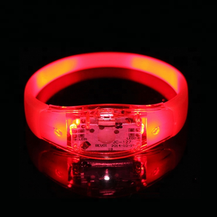 New Design Popular Bracelets Optical Fiber LED Luminous Hand Ring