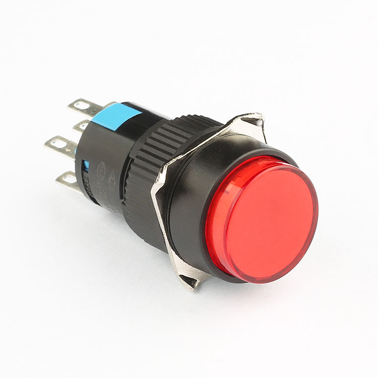 free sample 10mm 5v dual color led latching mini on off cqc ce pushbutton switch