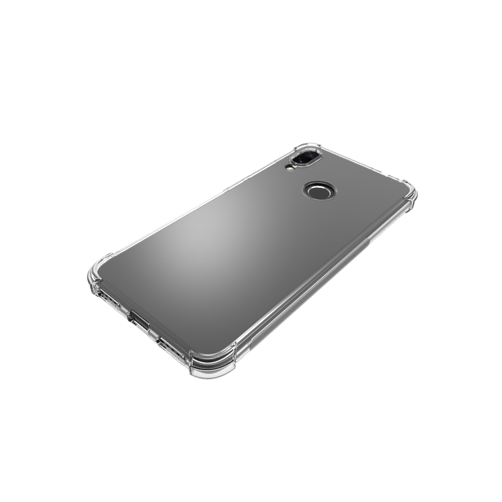 Soft Cell phone case For Redmi note 7 Transparent Shockproof Tpu cover