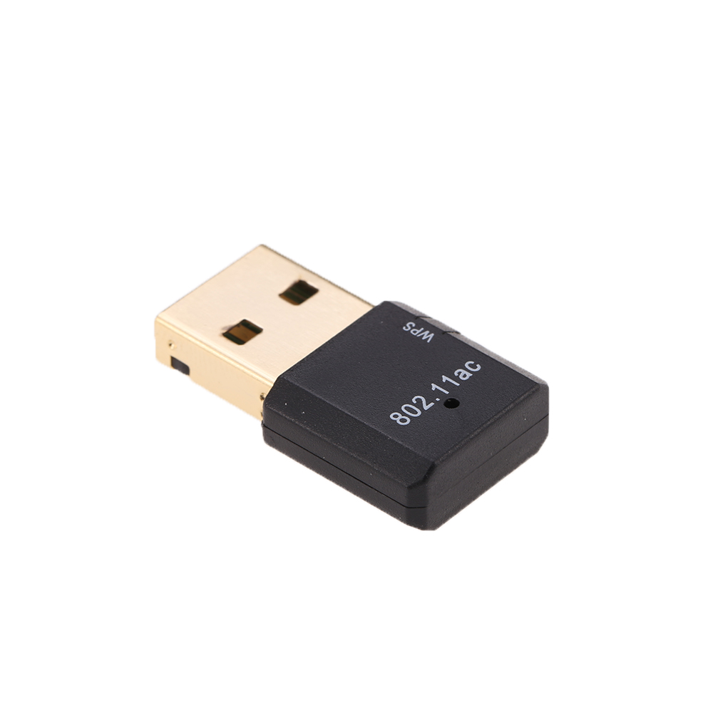 600Mbps 11AC USB 2.0 2.4G/5.8G Dual Band Wireless WiFi Adapter Receiver Wireless-N Network Card 802.11ac/a/b/g/n