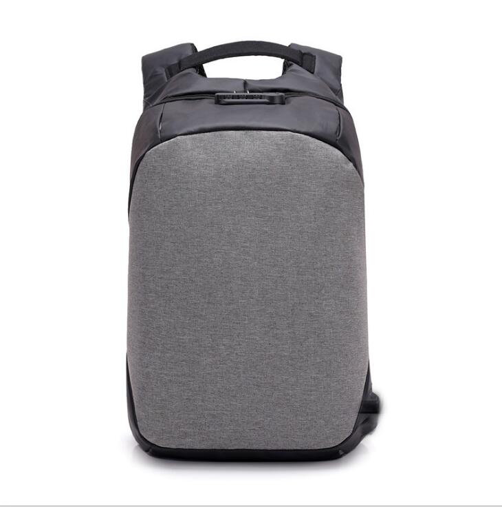 2018 New design laptop popular backpack , popular USB backpack with coded lock