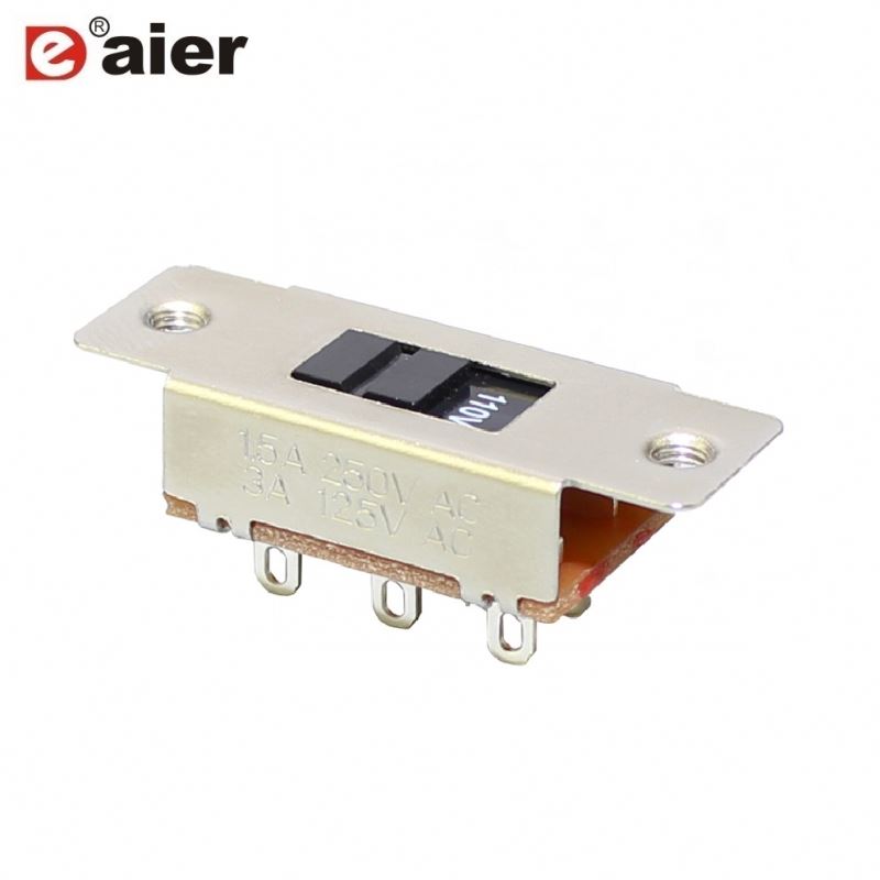 1.5A 250VAC 6Pin DPDT Handld Marked 220V Slide Switch