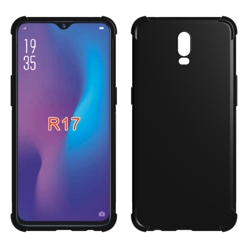 For OPPO R17 Transparent Shockproof cover soft Tpu drop Protect case