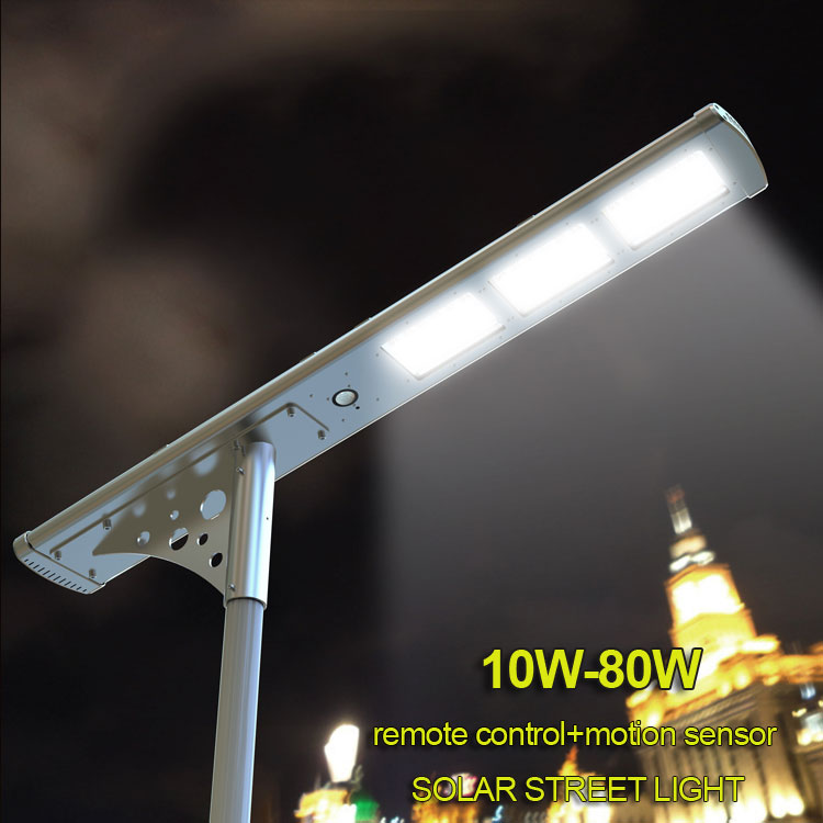 Best Quality PIR Motion Sensor 50W Solar Outdoor Light For High way
