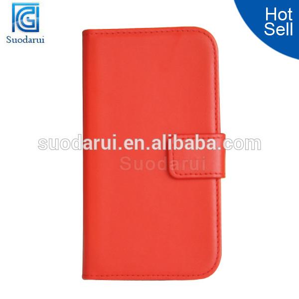 Online selling Wallet Book Stand Leather Case Cover For lenovo A6000