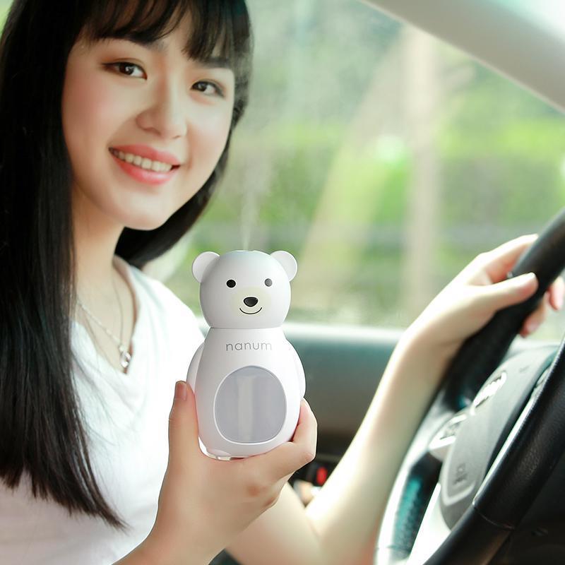 China Goods Wholesale Mini Bottle Humidifier Mini USB Mini Car Air Humidifier Diffuser